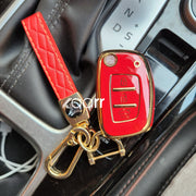 Hyundai i20/Venue/Creta/Verna Flip Key Premium Keycase