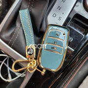 Fortuner 3 Button Key Premium Keycase