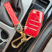 Kia Seltos/Sonet/Carens Flip Key Premium Keycase