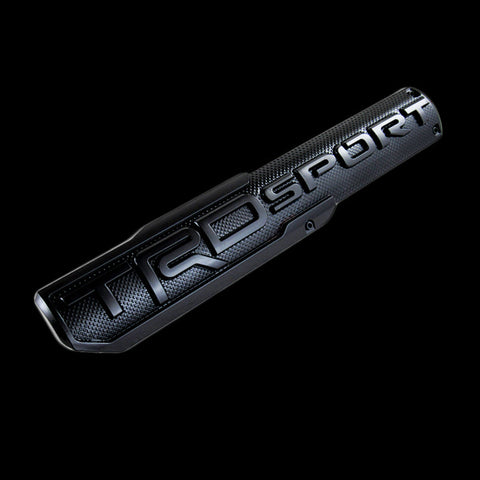 3D TRD SPORT Sticker Decal Black (30 x 6 cm)