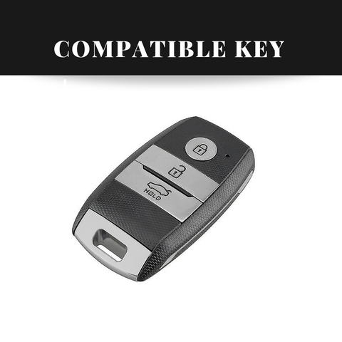 Kia Seltos/Carens/Sonet (Keyless 3 Button Key) Premium Keycase