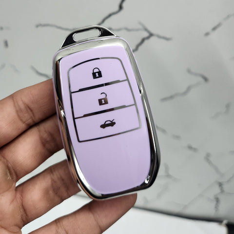 Fortuner 3 Button Key Premium Keycase