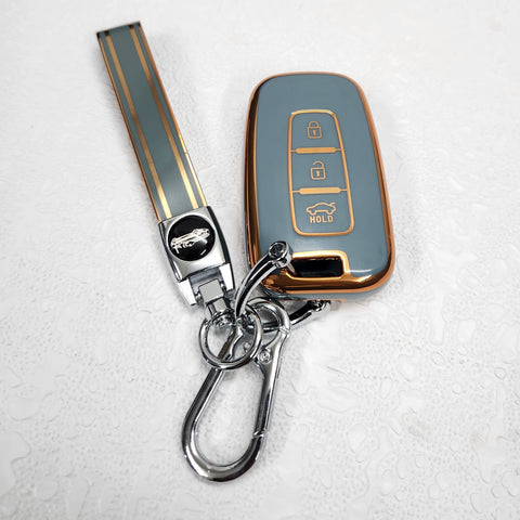 Hyundai Elantra/Verna (Old Push Button Key) Premium Keycase