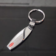 Premium Metal Logo Keychain (9 cm)
