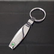 Premium Metal Logo Keychain (9 cm)