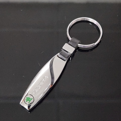 Premium Metal Logo Keychain (9 cm)