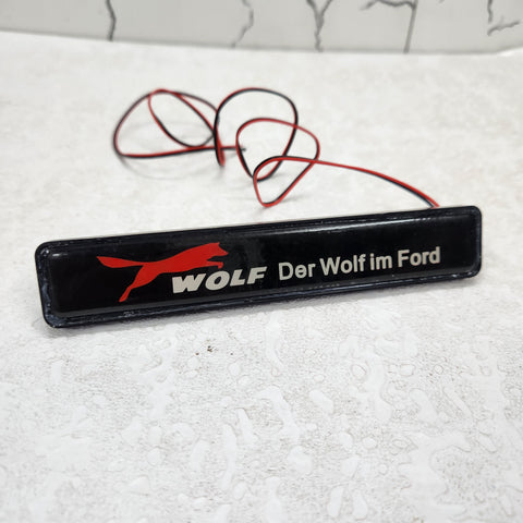 Car Grille LED Logo Light Badge