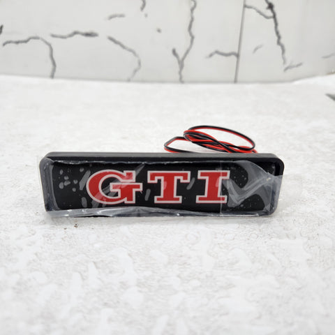 Car Grille LED Logo Light Badge