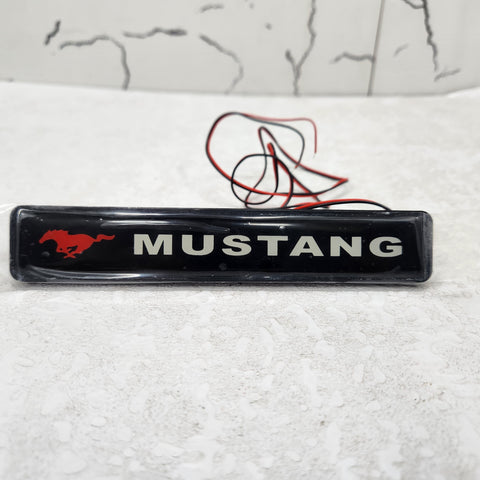 Car Grille LED Logo Light Badge