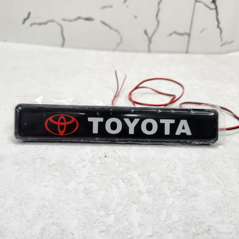 Car Grille LED Logo Light Badge
