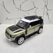 Defender 110 Green Metal Diecast Car 1:18 (28x11 cm)