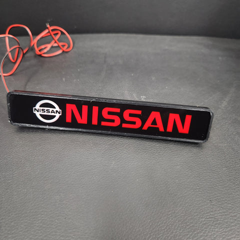 Car Grille LED Logo Light Badge