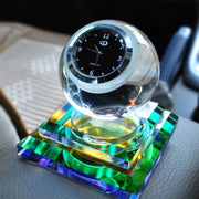 Crystal Ball Clock Car Perfume Heavy