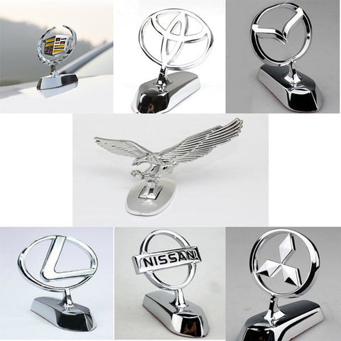 3D Car Bonnet Logo