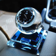 Crystal Ball Clock Car Perfume Heavy