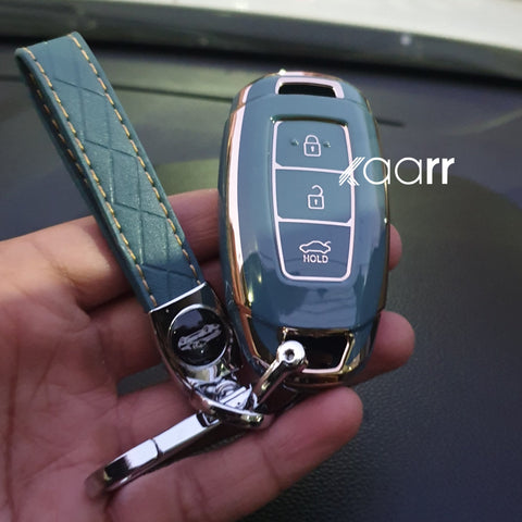 Hyundai Verna (3 Button) Premium Keycase