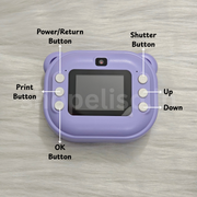 Eliso Instant Print Camera | Front and Back Camera