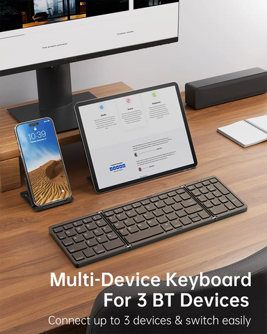 Airy Pad | Foldable Wireless Bluetooth Keyboard