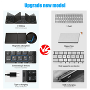 Airy Pad | Foldable Wireless Bluetooth Keyboard