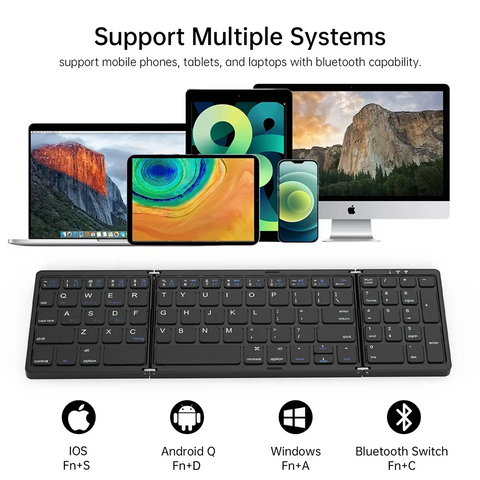 Airy Pad | Foldable Wireless Bluetooth Keyboard