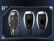 Mercedes Old Key Armour Metal Alloy Keycase with Holder & Rope Chain