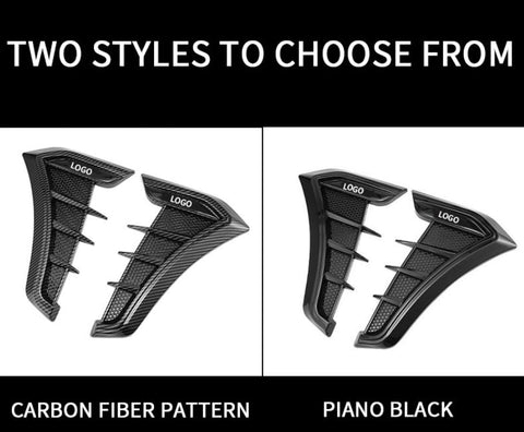 Carbon Fibre Heavy Car Fender Guard (2 pcs) 30x24 cm