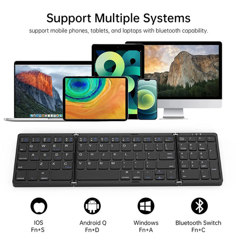 Airy Pad | Foldable Wireless Bluetooth Keyboard