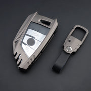 BMW New Key Armour Metal Alloy Keycase with Holder & Rope Chain