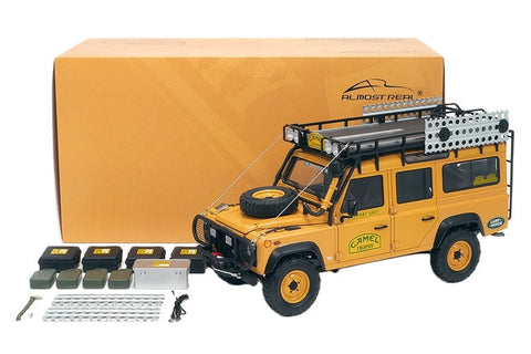 Defender 110 Camel Cup Malaysia 1993 1:18 Almost Real Licensed Diecast Car Model