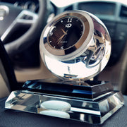 Crystal Ball Clock Car Perfume Heavy