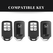 Honda 4 Button Key Exclusive Metal Alloy Keycase 2.0