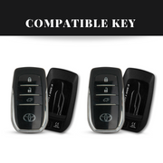 Fortuner/Crysta/Hycross New Key Exclusive Gen Z Metal Alloy Keycase