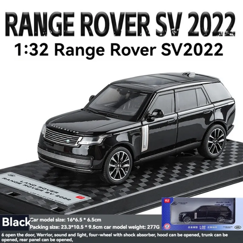 Range Rover SV Metal Diecast Car