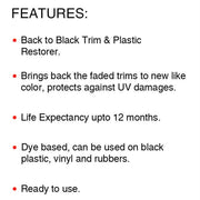 Old Smugglr Trim and Plastic Restorer 200 ML