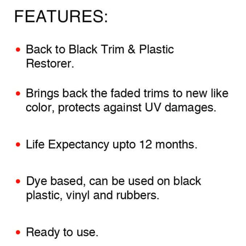 Old Smugglr Trim and Plastic Restorer 200 ML