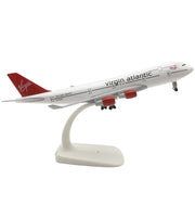 Virgin Atlantic B747 Aeroplane Diecast Model 20 CM