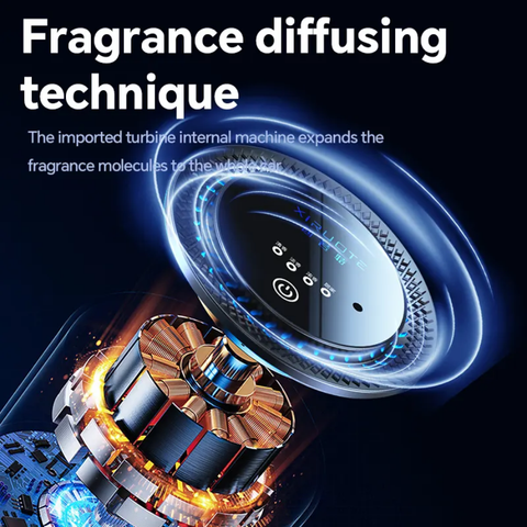 Car Smart Aromatherapy Machine Automatic Diffuser with Cloud Landscape