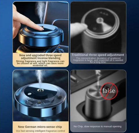 Smart Diffuser Metal Alloy Perfume Aromatherapy