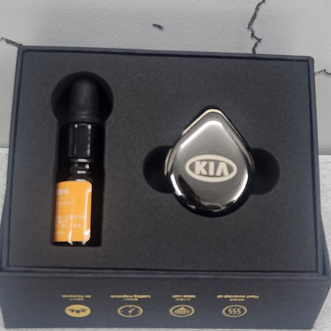 Car Water Drop Air Vent Perfume Replacement Car Liquid Fragrance Alloy Air Purifier