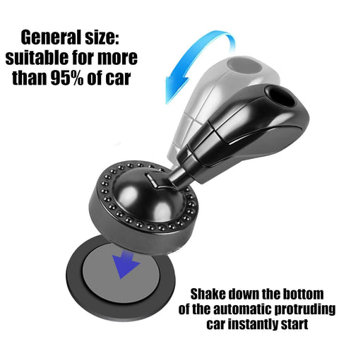 Car Engine Push Button Start-Stop Lever with Logo