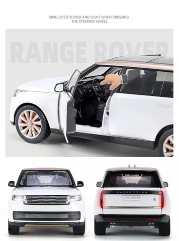 Range Rover Autobiography SV New Metal Diecast Car 1:18 (28x11 cm)