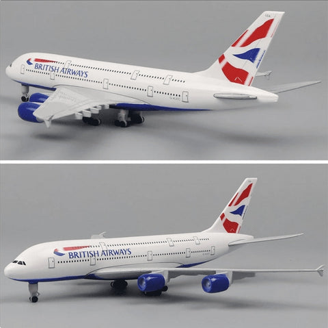 British Airways A380 Aeroplane Diecast Model 20 CM