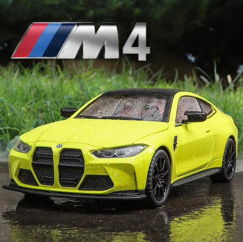 BMW M4 G82 Coupe Metal Diecast Car 1:24 (20x8 cm)