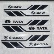 Fender Brand Logo Reflective Car Sticker 2 Pcs Set