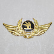 3D Owners Club v6.0 Car Metal Emblem Badge Sticker Decal (Gold)