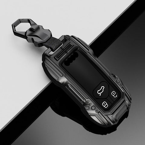 Audi Remote Key Premium Batman Metal Alloy Keycase with Holder & Rope Chain