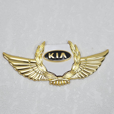 3D Owners Club v6.0 Car Metal Emblem Badge Sticker Decal (Gold)