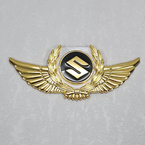 3D Owners Club v6.0 Car Metal Emblem Badge Sticker Decal (Gold)