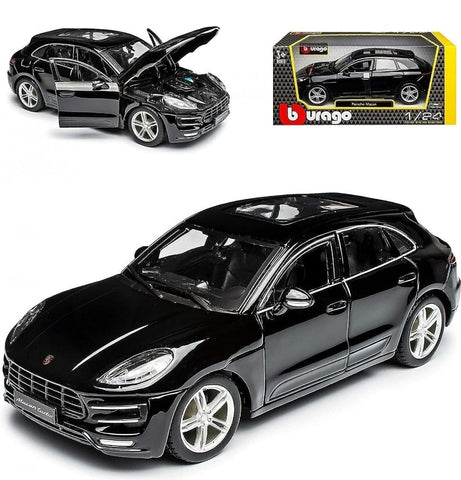 Porsche Macan Black Licensed Welly 1:24 Diecast Scale Model
