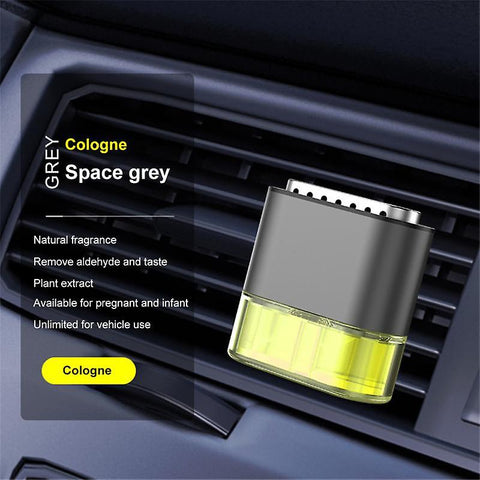 Car Air Freshener Air Vent Perfume Replacement Car Liquid Fragrance Alloy Air Purifier